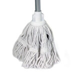 Bentley Mini (350mm diameter) Blended Cotton Mop with White Banding & Cap