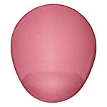 Intech Oval Mouse Mat With Wrist Support Pink
