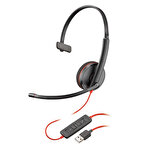 Poly Blackwire C3210 USB-A Monaural Headset