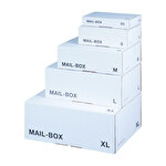 ValueX Mailing Box Medium 325x245x105mm White (Pack 20)
