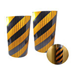 Connected Essentials CEF-22 Self Adhesive Reflective Foam For Pillars, Pack of 2