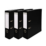 Exacompta A4 Lever Arch Files Black Pack of 3