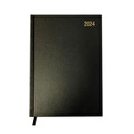 ValueX 2024 A4 Diary Day-Per-Page Black Ribbon Marker