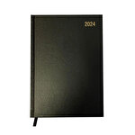 ValueX 2024 A5 Diary Day-Per-Page Black Ribbon Marker