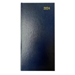 ValueX 2024 Slim Pocket Diary Week-per-page Blue