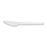 Vegware Compostable Knives White Pack of 50