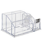 Ark 2032 Pen Holder with Tape Cutter Transparent