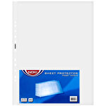 Noki A3 Punched Pockets Top-Opening Pack of 25