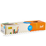 Sarff Plastic Binding Spine 6 mm White Box of 100