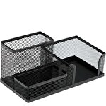 Avansas 950 Metal Desk Organiser Black