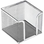 Avansas 960 Metal Note Cube Box 9 x 9 x 8 cm Silver
