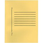 Avansas A4 Transfer File Full Cover Yellow Pack of 25