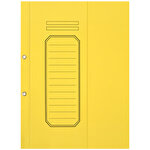 Avansas A4 Transfer File Half Cover Yellow Pack of 25