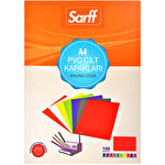 Sarff Binding Covers PVC 160 micron Red A4 Pack of 100