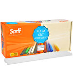 Sarff Plastic Slide Binders 15 mm Clear Box of 100