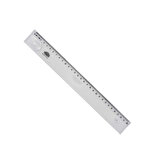 Hatas 0131 Plastic Ruler 30 cm Clear
