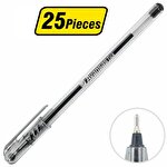 Avansas Tick Ballpoint Pen 0.7 mm Black Pack of 25