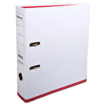 Avansas Colours A4 Lever Arch File White/Pink