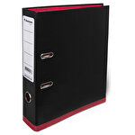 Avansas Colours A4 Lever Arch File Black/Pink