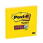 Post-it® Super Sticky Notes 76 x 76 mm Ultra Yellow 90 Sheets Pack of 6