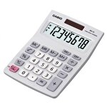 Casio MX-8B 8-Digit Desk Calculator White