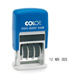 Colop S120 Mini-Dater Date Stamp Day/Month/Year