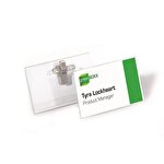 Durable Name Badge with Combi-Clip  54 x 90 mm 8101 Pack of 50