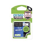 Dymo D1 1978364 Authentic Durable Label Tape Black Print on White 12 mm x 5.5 m