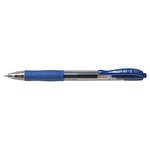 Pilot G-2 Gel Ink Rollerball Pen 0.7 mm Medium Tip Blue Pack of 12