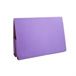 Guildhall 100% Recycled Double Pocket Manilla Legal Wallet Foolscap Mauve Pack of 25