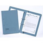 Guildhall Transfer Spiral File Foolscap 315 gsm Blue Pack of 50