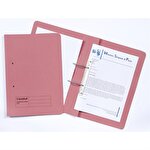 Guildhall Transfer Spiral File Foolscap 315 gsm Pink Pack of 50