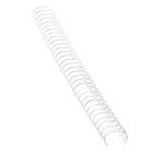 Fellowes A4 Binding Wire 6 mm White Pack of 100