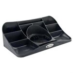 Rexel Agenda 2 Desk Tidy Charcoal 286 x 153 x 92 mm