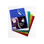 Rexel Nyrex™ Premium A4 Document Folder, Green Cut Flush L-Folder Pack of 25