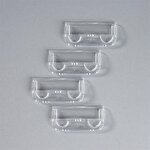 Rexel Crystalfile™ Crystal Tabs for Suspension Files Clear Plastic Pack of 50