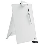 Nobo Glass Dry Wipe Personal Desktop Whiteboard Easel 21.6 x 29.7 x 3 cm Brilliant White