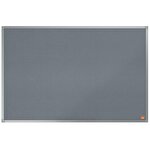 Nobo Essence Felt Notice Board, Wall Mount, Aluminium Trim Grey 90 x 60 cm