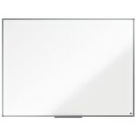 Nobo Non-Magnetic Wall Mount Whiteboard, Pen Tray, Aluminium Trim 120 x 90 cm Landscape