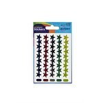 Avery Stars in Packets 14 mm Assorted Colours 90 Labels