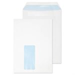 Blake Purely Everyday C5 162 x 229 mm Pocket Window Self-Seal Envelopes 90 gsm White Pack of 500