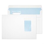 Blake Purely Everyday C5 162 x 229 mm Wallet Window Self-Seal Envelopes 100 gsm White Pack of 500