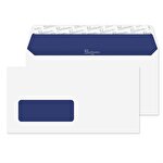 Blake Premium Pure DL 110 x 220 mm Wallet Window Peel & Seal Recycled Envelopes 120 gsm Super White Wove Pack of 500