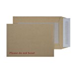 Blake Purely Packaging C5 162 x 229 mm Board Backed Pocket Peel & Seal Envelopes 120 gsm Manilla Pack of 125