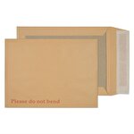 Blake Purely Packaging 241 x 178 mm Board Backed Pocket Peel & Seal Envelopes 120 gsm Manilla Pack of 125