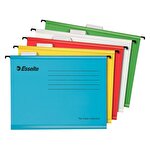 Esselte Pendaflex Reinforced Suspension File A4 Assorted Colours Pack of 10