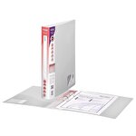 Snopake Superline A4 Ring Binder 2-Ring 25 mm Clear Pack of 10