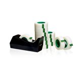 Scotch® Tape Dispenser C38 Black + Scotch® Magic™ Invisible Tape 19 mm x 33 m 12 Rolls