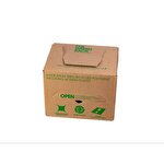 The Green Sack Light Duty Refuse Sacks Black 838 x 737 mm 5L capacity Case of 100