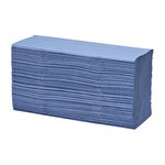 Maxima Z-Fold Hand Towel Blue Case of 3000 (12 Packs x 250)